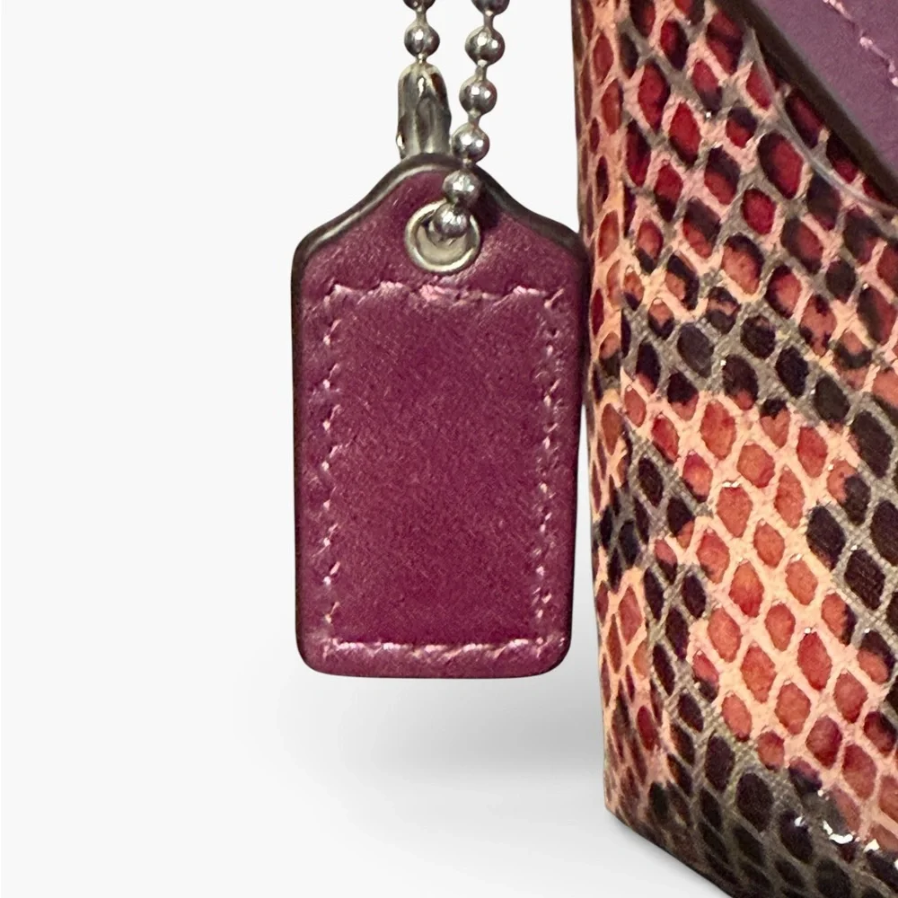 Coach Soho Embossed Python Wristlet - Picture 6 of 6